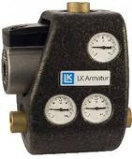 Терморегулятор с изоляцией Lk Armatur G мин 60°C 1 1/4" без запорного клапана